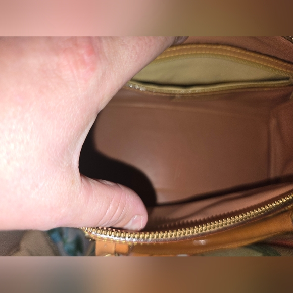 Vintage Map Print Handbag by Alviero Martini - Picture 10 of 13